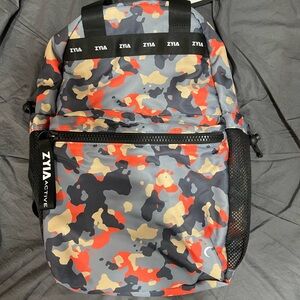 ZYIA NWT Color Camo Flux Backpack